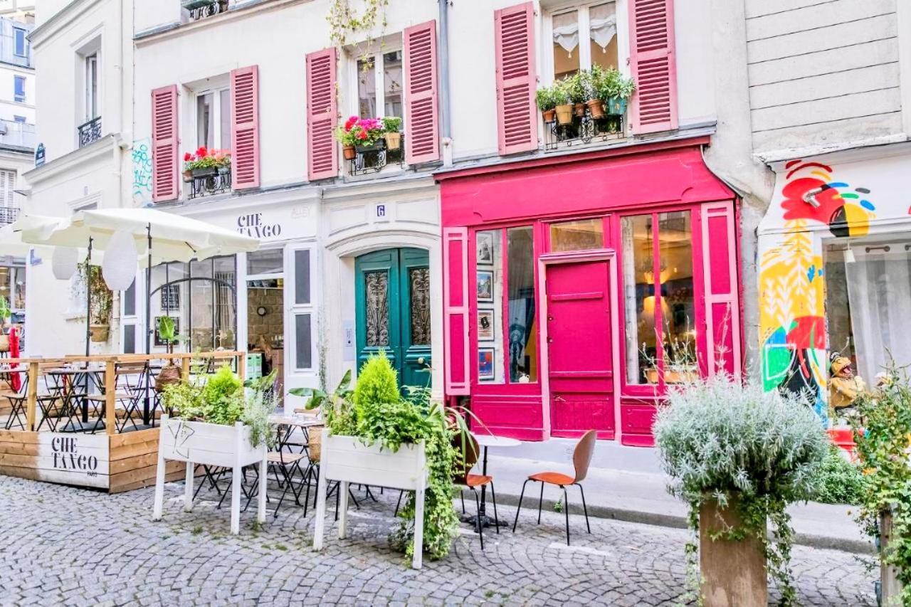 Amelie Poulain Studio In Heart Of Montmartre Paris Exterior foto
